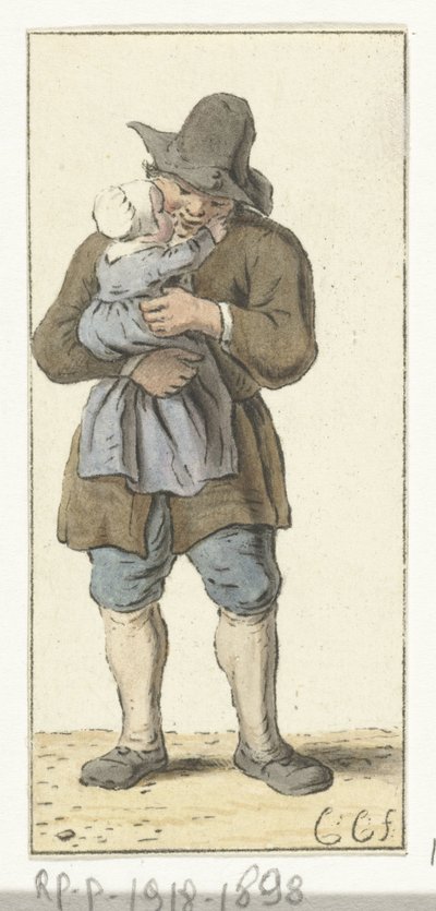 Father with Child by Christina Chalon
