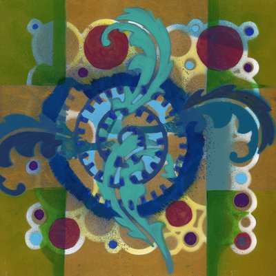 Meditation 17, c. 2017 by Christina Saj
