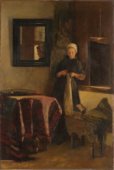 A Sunny Corner by Christoffel Bisschop