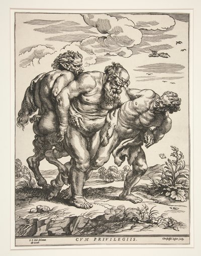 The March of Silenus by Christoffel Jegher