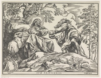Temptation of Christ by Christoffel Jegher