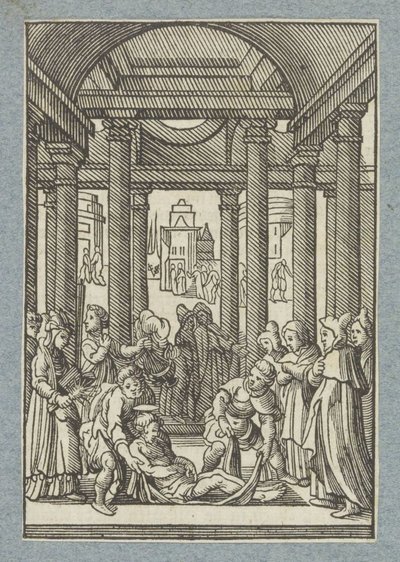 Burial of Stephen by Christoffel van Sichem (II)