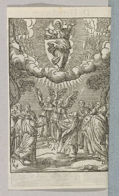 Ascension of Christ by Christoffel van Sichem (II)
