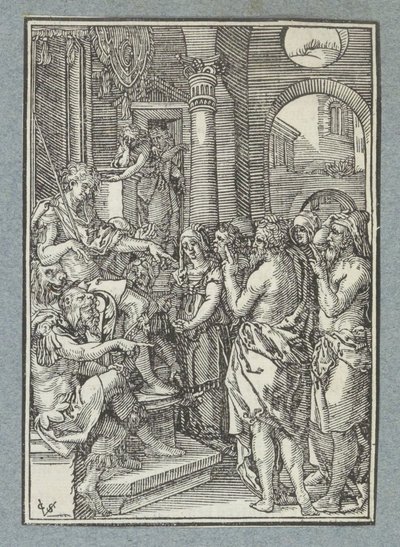 Elders Before the Judge by Christoffel van Sichem (II)