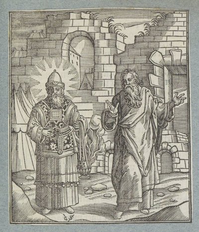 Priestly Garments by Christoffel van Sichem (II)