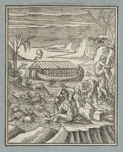 The Flood by Christoffel van Sichem (II)