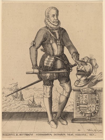 Philip II, King of Spain by Christoffel van Sichem I