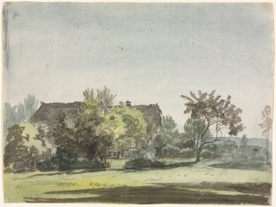 Farmhouse behind Trees by Christoph Nathe