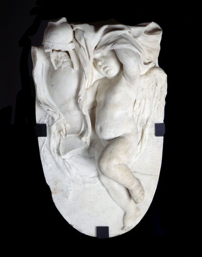 Cartridge (marble sculpture) by Christophe Veyrier