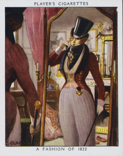 A Fashion of 1822 by Christopher (after) Clark