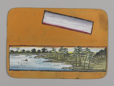 Landscape (recto) by Christopher Grant La Farge