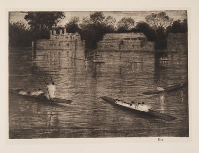 Sunday Evening by Christopher Richard Wynne Nevinson