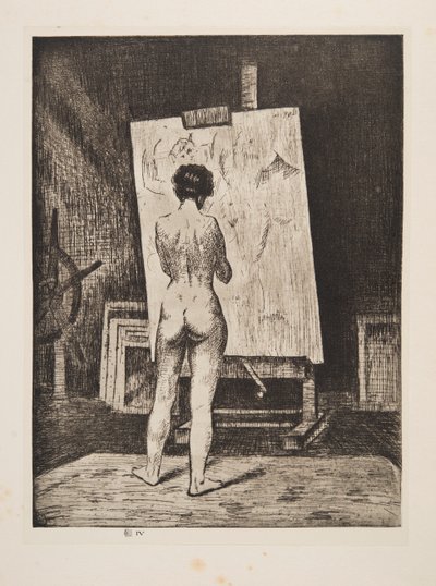 The Connoisseur by Christopher Richard Wynne Nevinson