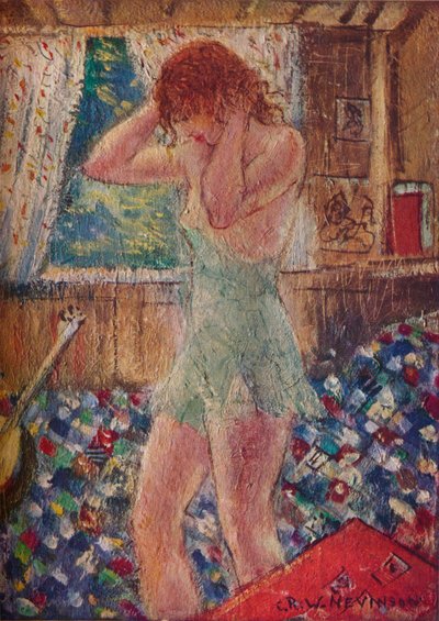 In The Caravan by Christopher Richard Wynne Nevinson