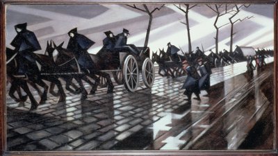 The Road to Ypres by Christopher Richard Wynne Nevinson