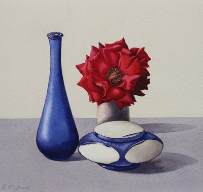Still Life Red Rose by Christopher Ryland