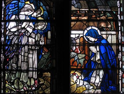 The Nativity, Canterbury Cathedral by Christopher Whall
