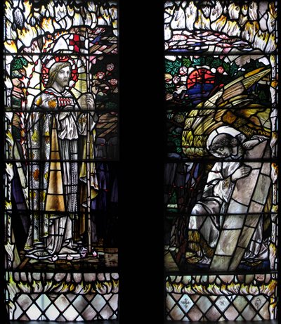 The Resurrection, Canterbury Cathedral by Christopher Whall