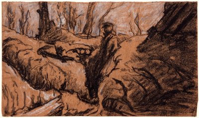 A Man in a Trench by Christopher Williams
