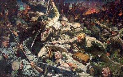 The Welsh at Mametz Wood by Christopher Williams