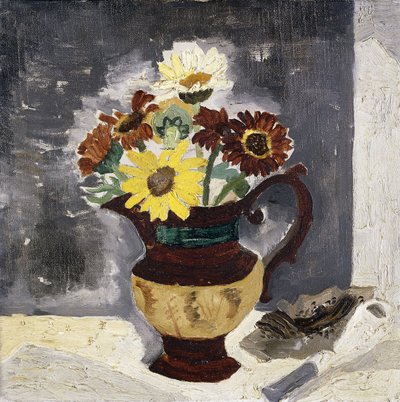 Daisies in a Lustre Jug, St. Ives by Christopher Wood