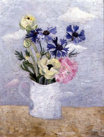 Flowers in a White Mug by Christopher Wood
