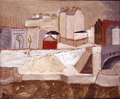 Paris Street Scene by Christopher Wood