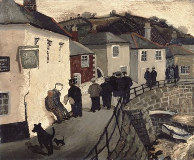 Ship Inn, Mousehole by Christopher Wood