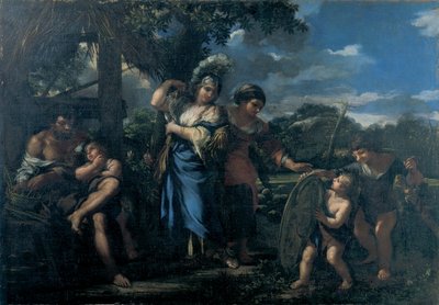 Erminia Among the Shepherds by Ciro Ferri