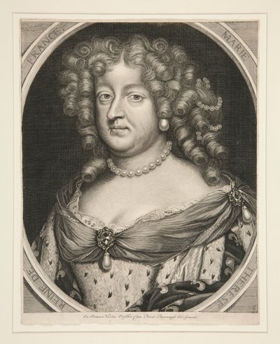 Marie Therese, Queen of France by Claes Jansz. Visscher
