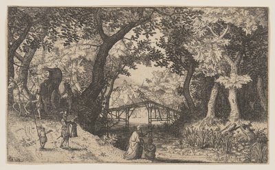 The Baptism of the Eunuch by Claes Jansz. Visscher