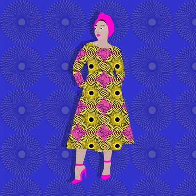 Ankara Wow by Claire Huntley