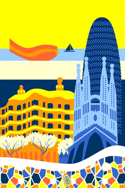 Barcelona by Claire Huntley