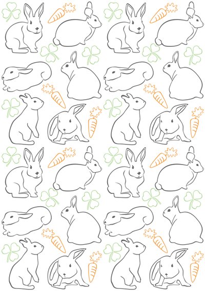 Bunnies by Claire Huntley