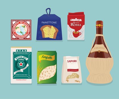 Italian Deli by Claire Huntley