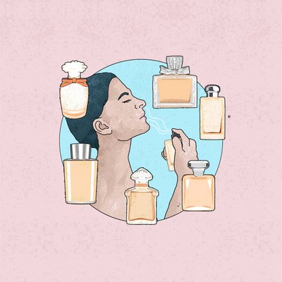 Perfume Counter, 2024 by Claire Huntley