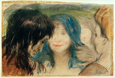 The Girl with the Blue Hair by Clara Siewert