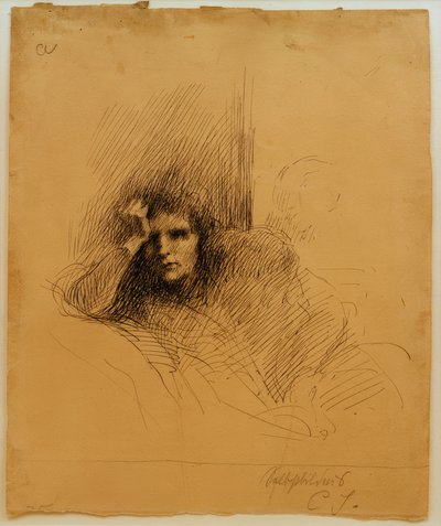 Self-Portrait by Clara Siewert
