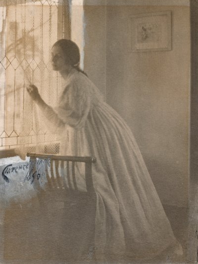 At the Window, 1896 by Clarence H. White