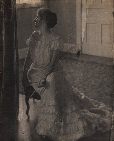 The Peacock Feather by Clarence H. White