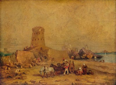 Coast Scene, 19th Century, 1924 by Clarkson Stanfield
