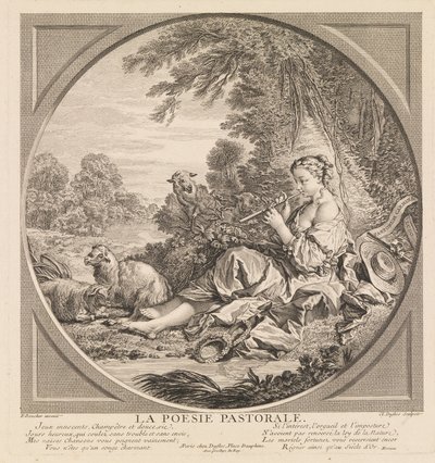 The Pastoral Poetry by Claude Agustin Duflos