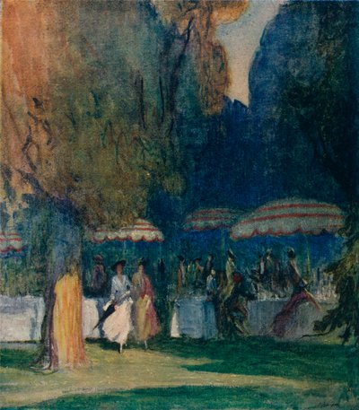 In Kensington Gardens by Claude Allin Shepperson