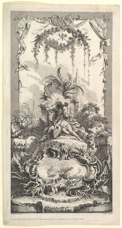 Leda and the Swan by Claude Augustin Duflos