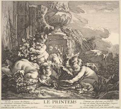 Spring by Claude Augustin Duflos