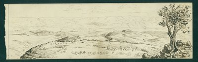 Looking East from El Tell by Claude Conder