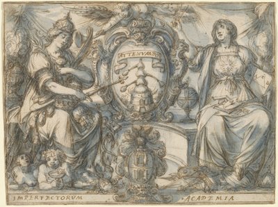 Imperfectorum Academia (Academy of the Imperfects) by Claude Deruet