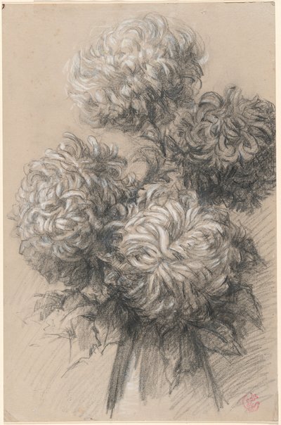 Chrysanthemums by Claude Emile Schuffenecker