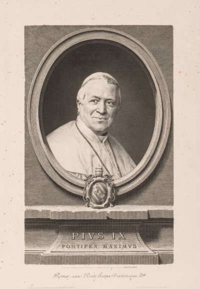 Pius IX by Claude Ferdinand Gaillard