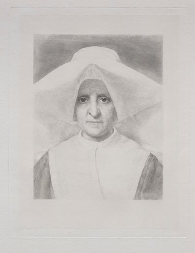 Sister Rosalie, Front View by Claude Ferdinand Gaillard